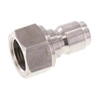 Raccord en acier inoxydable DN 12 pour pistolet de pulvérisation Bouchon G 1/2 pouce filetage mâle