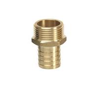 Raccord laiton droit cannelé - PROVENCE OUTILLAGE - Ø 25 mm - Facile à installer - Arrosage de jardin