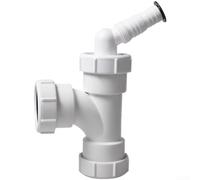 Raccord en T 40mm PVC pour Égout pour colle Raccord en T 40mm | Diamètre 40mm, pour colle, installation glissée, joint souple intégré, plastique durable