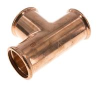 Raccord en T à sertir - 54mm Femelle - Alliage de cuivre