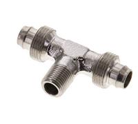 Raccord en T en acier inoxydable 1.4305 10x8 & R1/8'' avec filetage mâle