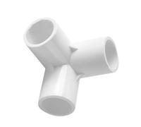 Raccord en T en PVC à 3 voies pour tuyau d'eau | Raccord de tuyau en PVC, raccords en PVC 3/4/5 voies, raccords de tuyau, adaptateurs, raccords de tuyau en PVC
