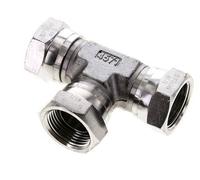 Raccord en T G1'' Femelle Acier inoxydable Hydraulique 150bar (2107.5psi)