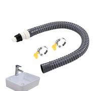 Raccord en T pour tuyau de drainage : adaptateur répartiteur d'appareils ménagers, connecteur d'étanchéité, convertisseur peu encombrant | Accessoire de plomberie fiable pour unités d'air