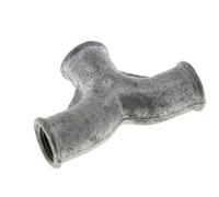 Raccord en T Rp1/2'' Femelle Fonte malléable 25bar (351.25psi)