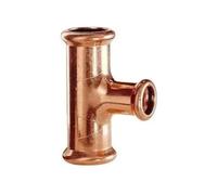 Raccord en Té Réduit à Sertir Cuivre 22x18x18mm Compatible avec XPRESS 7130