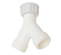Raccord en Y/T à 6 voies 20/27 pour lave-linge et lave-vaisselle - plastique durable, 4 bars