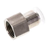 raccord enfichable 12mm x G1/2'' avec filetage femelle Acier inoxydable/PA EPDM/PTFE