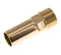raccord enfichable 22mm x R3/4'' à filetage mâle en laiton