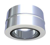 Raccord EW/DW avec doublure murale intégrée, droit - double paroi - Tecnovis TEC-DW-CLASSIC 200mm