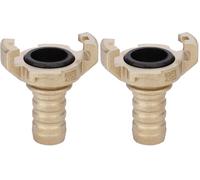 Raccord Express laiton tuyau ø 19 | Boutté (Lot de 2)