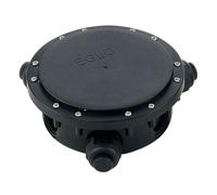 Raccord extérieur COBOX IP68 en matière synthétique noir D155mm