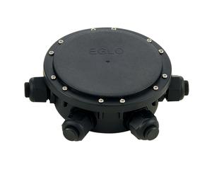 Raccord extérieur COBOX IP68 en matière synthétique noir D155mm