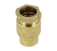 Raccord femelle SE14 série fer 15x20 diamètre 21 9014.21 | Raccord PE droit à serrage - F 1/2' - Diamètre 21 mm - Rexuo - Huot