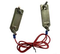 Raccord Ferme Animaux Double Clip pour Élevage(2 Clips) | pour mélange corde et ruban, liaison sûre, matériaux durables, plastique pour robuste, toute saison