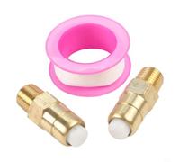 Raccord Fileté 1/4" NPT Laiton Anti-Surchauffe 2 Raccord Fileté | Déclenchement à 145°F, filetage 1/4" NPT, protection pour pompe, eau chaude évacuée, sécurité accrue