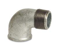 Raccord fileté coudé en fonte malléable 90° 1 1/4" filetage intérieur x 1 1/4" AG