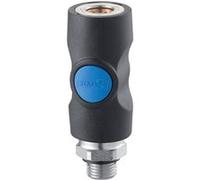 Raccord fileté PREVOS1 mâle cylindrique avec joint d'étanchéité 3/8 - PREVOST - ISI 061152 Noir G