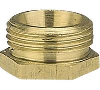 Gardena Réducteur en laiton: connecteur en laiton à la connexion de tuyau avec couplage rapide, 33,3 mm (G 1 Pouce) - AG / 26,5 mm (G 3/4 Pouce) - IG (7271-20)