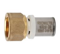 Raccord fixe femelle multicouche à sertir 16mm x 20/27 - 3/4" Fixoconnect