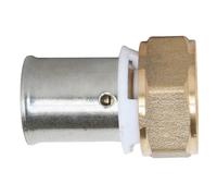 Raccord fixe femelle PER à sertir 12mm x 15/21 - 3/8" Fixoconnect