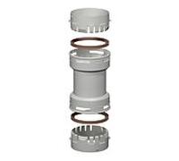 Raccord flexible Bertrams Polyline EW 40FK80 DN 80 , pour connecter des tuyaux flexibles