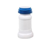 Raccord flexible pour cuvette de WC extensible 250-530 mm | Ce connecteur flexible s'étend de 250 mm à 530 mm pour s'adapter facilement à diverses installations de plomberie de salle de