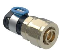 Raccord FlowFit avec raccord à visser sur tubes en PEX - GEBERIT - 620.73
