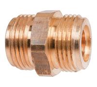Raccord gaz - à visser - Mâle 15 x 21 / Mâle bouteille