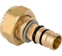 Raccord Geberit GE Mepla, RG, avec écrou-raccord, d26 mm x G1/2, 5 pièces