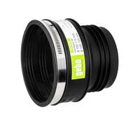 Raccord Geboflex adaptateur multi-tuyaux (PVC métal céramique béton) longueur 100mm Ø73/90 - 79/86