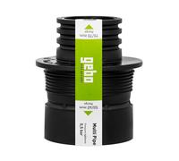 Raccord Geboflex multi-tuyaux (PVC métal céramique béton) longueur 95mm Ø75/70 - 50/40