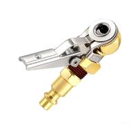 Raccord Gonflage Pneus Laiton 1/4 Pouce FNPT Verrouillage(2PCS) | Filetage 1/4 FNPT/MNPT, verrouillage sécurisé, laitons durables, pour compresseurs, gonflage rapide