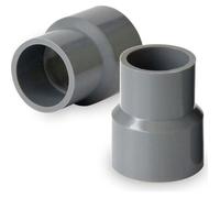 Raccord gouttière PVC 50x40mm manchon léger résistant UV et chocs