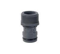 Raccord gros débit adaptateur mâle 1' - RIBIMEX - PRA/RB.1294