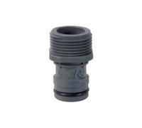 Raccord gros débit adaptateur mâle 1 - RIBIMEX - PRA/RB.1294"