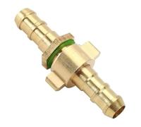Raccord hexagonal mâle, Joint d'union à double pagode en laiton | Plusieurs tailles for l'irrigation du jardin et les tuyaux pneumatiques : laiton(8mm)