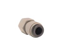 Raccord - JOHN GUEST - CM451214FS - 15 x 21 mm (1/2"") - Acétal gris - Push-fit