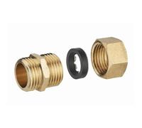 Raccord joint mixte (a Visser) pour Tube Cuivre Ø10 - Mâle 12x17 (3/8) NOYON & THIEBAULT