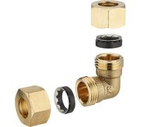 Raccord joint mixte (a Visser) pour Tube Cuivre Coude Egal Ø14 NOYON & THIEBAULT