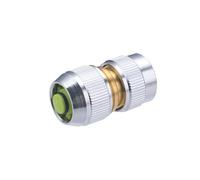 Raccord Laiton 6 Billes Aqua Stop pour Tuyau d'Arrosage Ø15 mm Raccordement Automatique AROZ