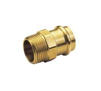 Raccord Laiton A Sertir Et Visser - Mamelon Mf Ø35X1""1/4 (33/42)