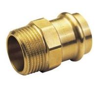 Raccord Laiton A Sertir Et Visser - Mamelon Mf Ø54X2""(50/60)