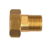 Raccord laiton compteur Mâle 1/2 Femelle écrou libre 1/2
