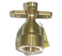 Raccord laiton DECA serrage extérieur applique murale 4MS - Diamètre 25 mm - 15/21 SFERAC Doré G