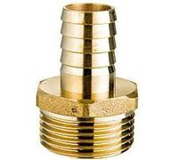 Raccord laiton droit cannelé - PROVENCE OUTILLAGE - Ø 25 mm - Facile à installer - Arrosage de jardin