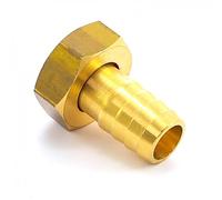 Raccord laiton écrou libre - filetage 15x21 / diamètre 15 mm ANQUIER