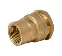 Raccord Laiton Femelle - à Compression Pn16 Pour Tuyau Pe Diam.25 X 3/4''