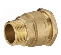 Raccord laiton pour tuyau polyéthylène mâle M1' (26x34) NOYON & THIEBAULT - Ø 32 mm - 1726-3226L1 G