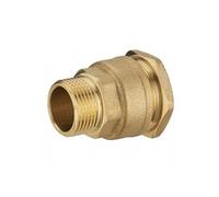 Raccord M à compression laiton D.25 pour tube en polyéthylène